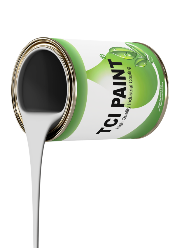 Kaleng cat TCI Paint — High Quality Industrial Coating diproduksi oleh PT. Tunasindo Pratama
